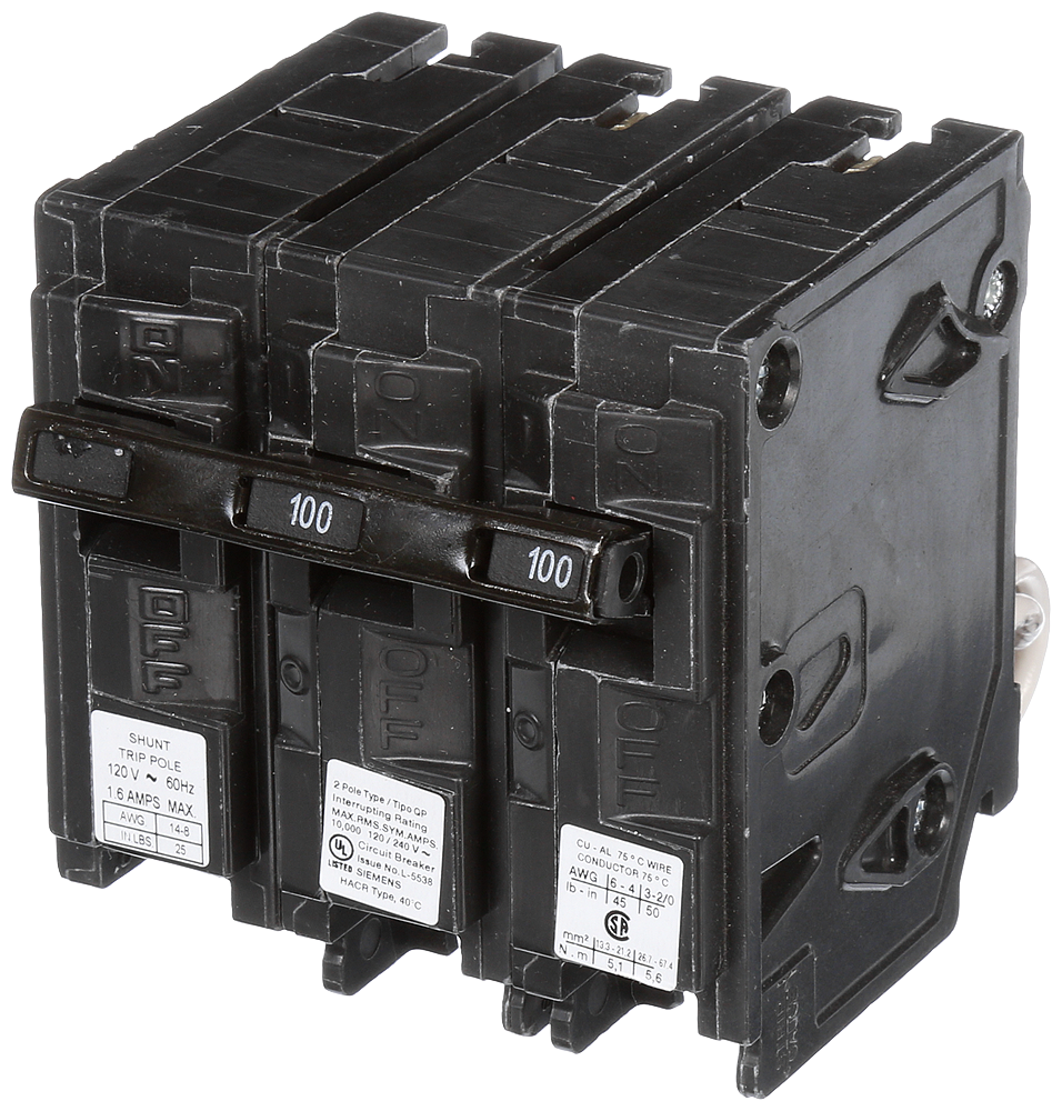 BREAKER 100A 2P 120/240V 10K QP 120V ST