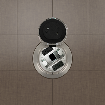 6IN PREWIRED FLUSH STYLE ASSEM SN SATIN NICKEL