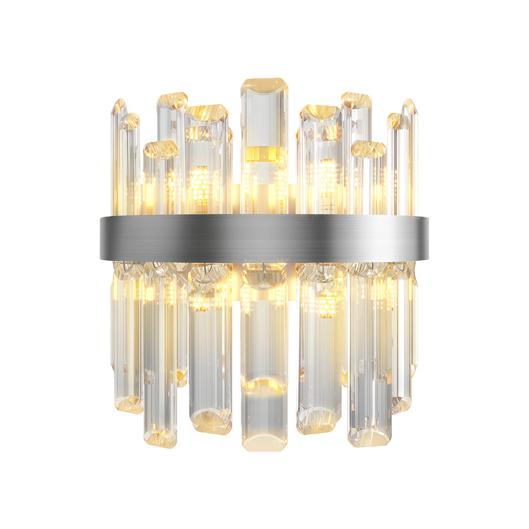 Wall Art Light Fixtures French Luxury Crystal Lamp