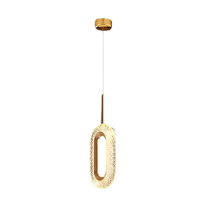 [Open-Box] Circle Water Drop Minimalist Three Step Dimming LED Modern Pendant Lights
