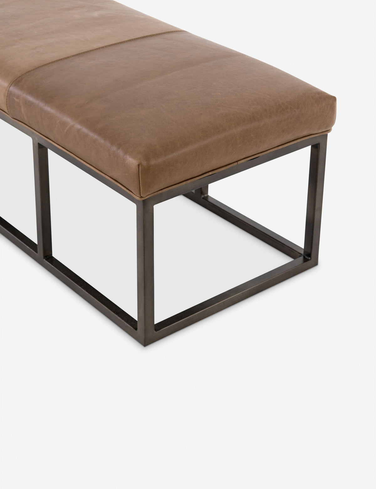 Kabina Leather Bench