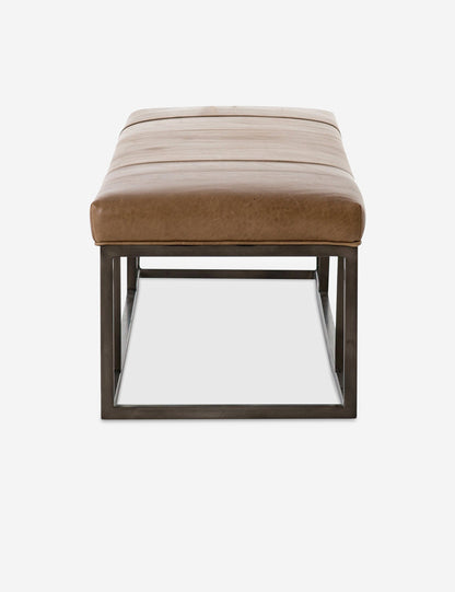 Kabina Leather Bench