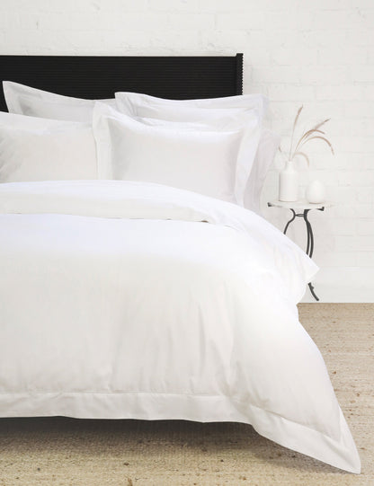 Classico Hemstitch Cotton Sateen Sham by Pom Pom at Home