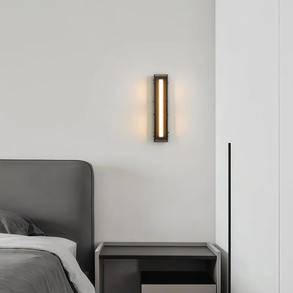 Wall Light Decorations Minimalist Modular Black Vertical Linear Lamp