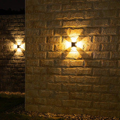 Waterproof Outdoor Wall LED Lights Minimalist Style