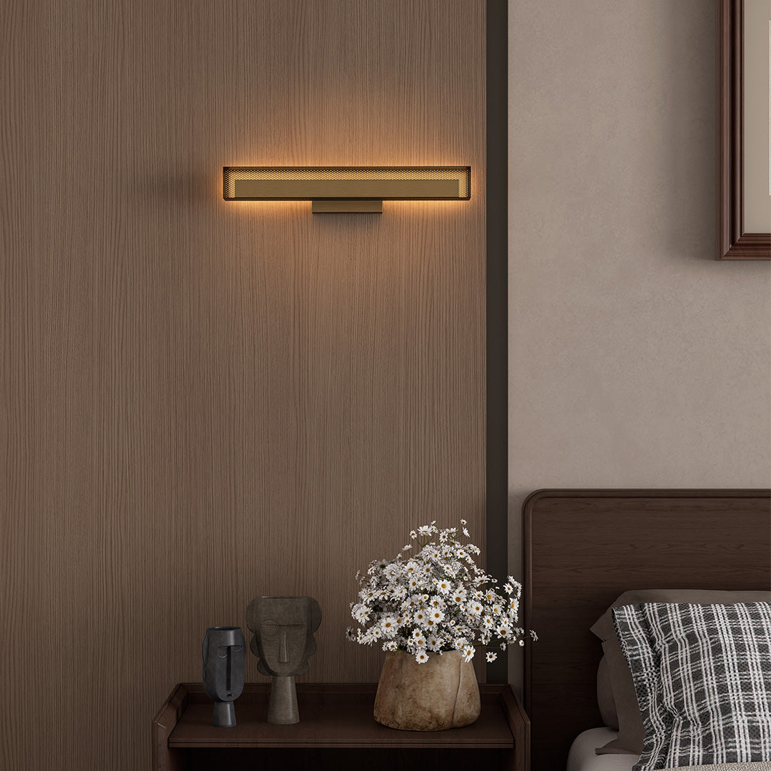 Wall Picture Lights French Retro Iron and Copper Light