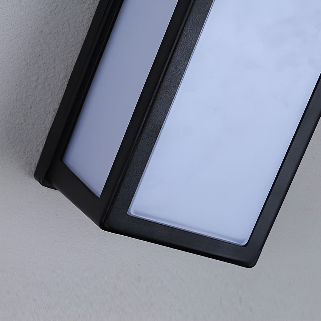 [Open-Box]Contemporary Outdoor Wall Light Black LED Waterproof Light