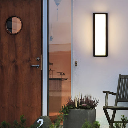 [Open-Box]Contemporary Outdoor Wall Light Black LED Waterproof Light