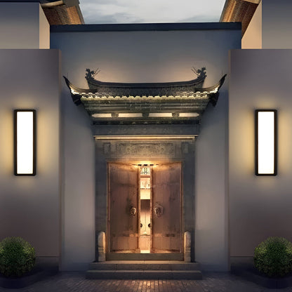 [Open-Box]Contemporary Outdoor Wall Light Black LED Waterproof Light