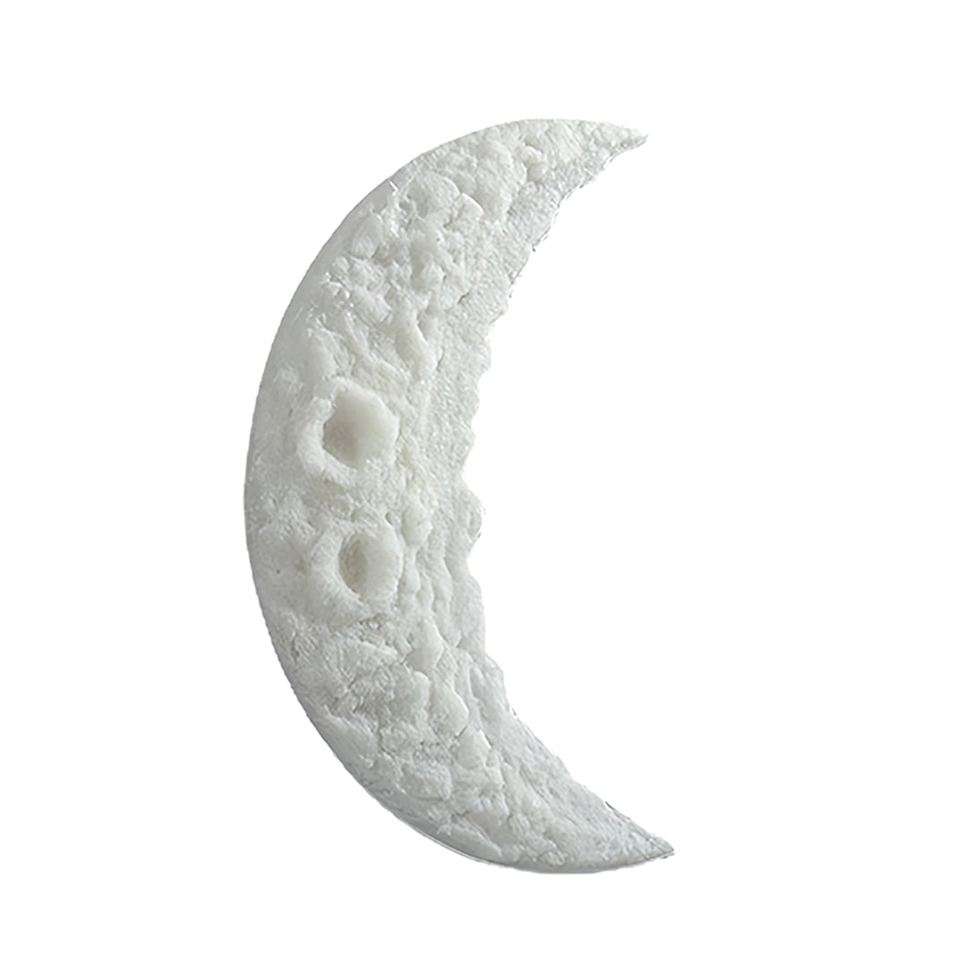 Wall Light Moon Modern Minimalist Resin Bedroom Textured Crescent Lamp