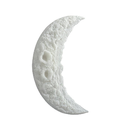Wall Light Moon Modern Minimalist Resin Bedroom Textured Crescent Lamp