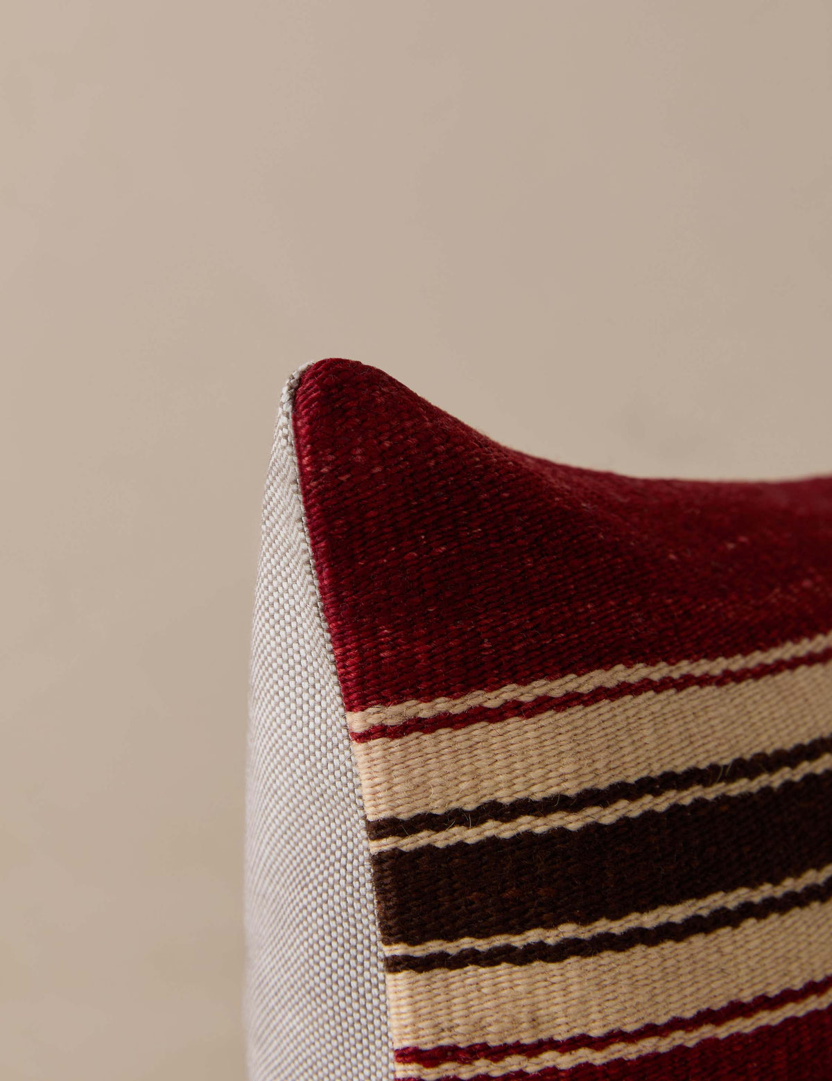 Vintage Lumbar Pillow No. 351, 12" x 20"