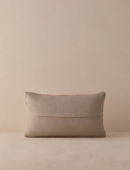 Vintage Lumbar Pillow No. 322, 12" x 20"