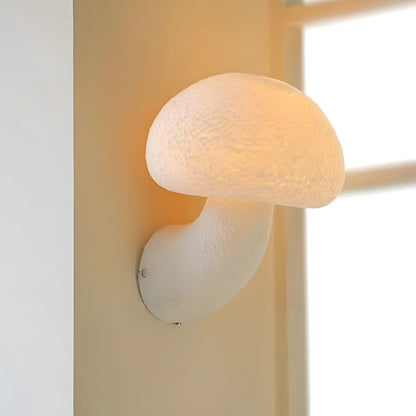 Wall Lights Led Warm Light  Resin Mushroom Vintage-Style