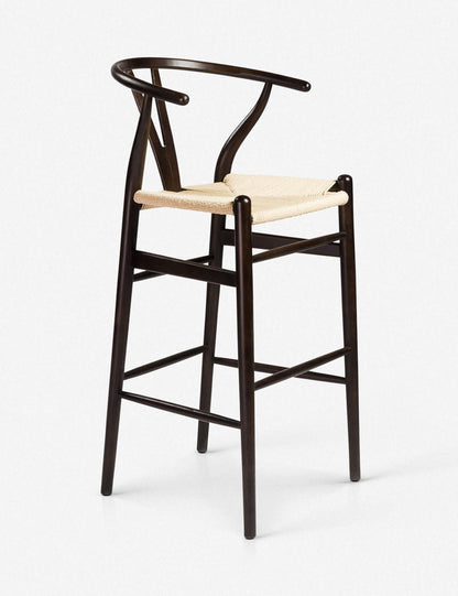 Open Box: Cylia Bar Stool, Walnut