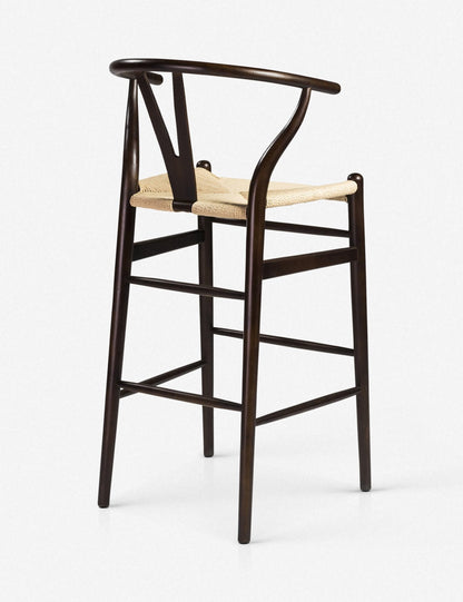 Open Box: Cylia Bar Stool, Walnut
