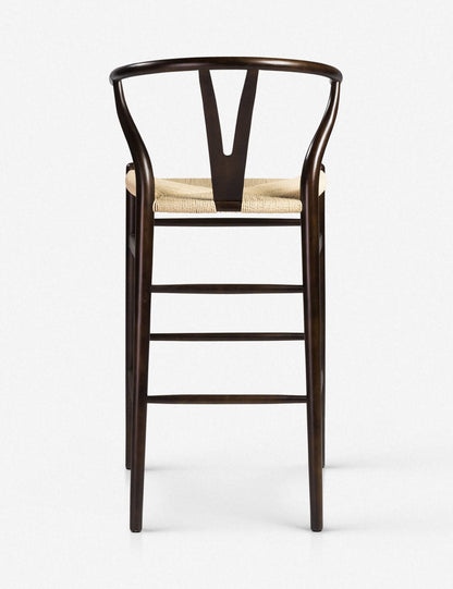 Open Box: Cylia Bar Stool, Walnut