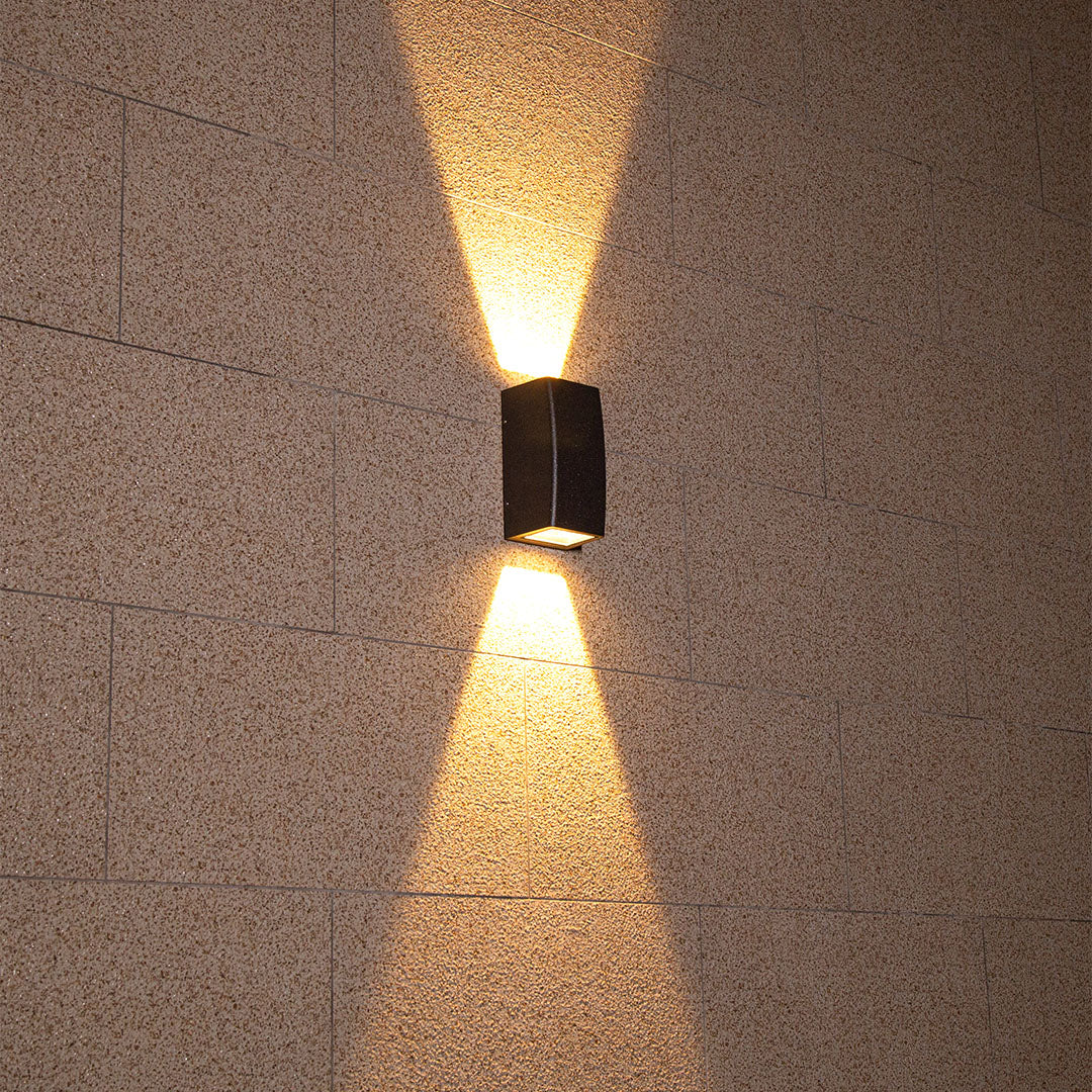 Waterproof LED Up Down Outdoor Wall Light Modern Style