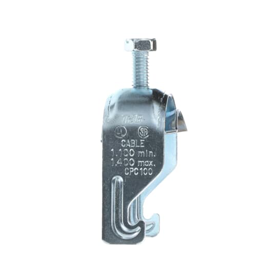 1-PIECE CBL/PIPE CLP 1IN STL