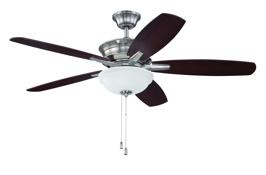 52" Penbrooke Ceiling Fan in Brushed Polished Nickel