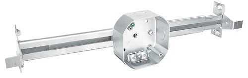 54171-FANBH - Octagon Fan Box 2-1/8" Deep w/ New Construction Bar Hanger, 4", 25 Pak