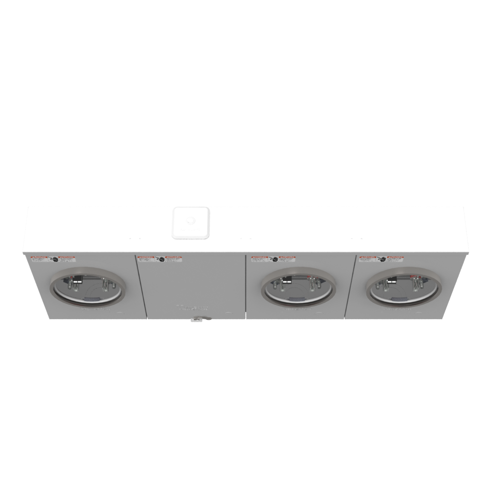5 Terminal Ring Type Small Closing Plate 3 Position Single Connector 4-600kcmil 7-8 In Barrel Lock Ground With Bracket Provision