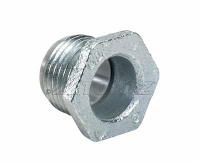 1/2" Rigid Malleable Iron Conduit Nipples With Insulated Throat
