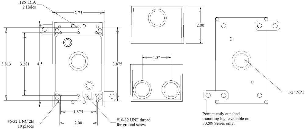 30207, Weatherproof Outlet Box