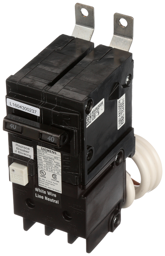 BRKR BLHF GFCI 5mA 2P 240V 40A 22KA