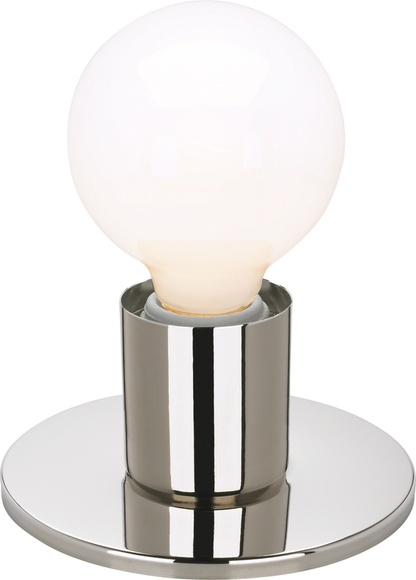 1 Light - Dual Surface Mount- Polished Nickel Finish