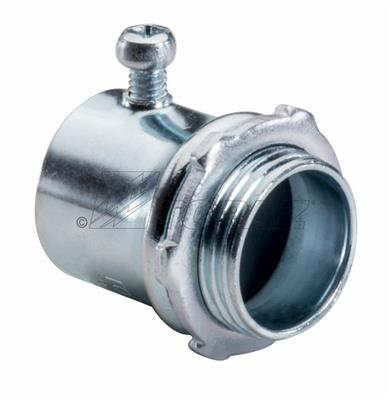 3/4" Steel Set Screw Type Connector