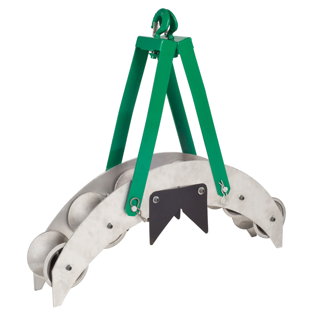 24" (609.6 mm) Conveyor Sheave with 6 sheave wheels