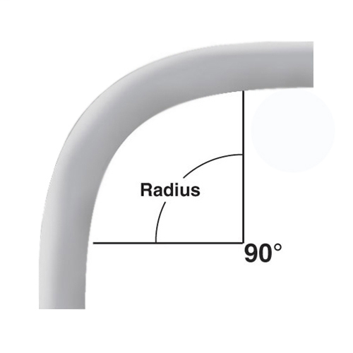 5 in. x 90-Degree x 60 in. Radius Plain End Schedule 40 Special Radius Elbow