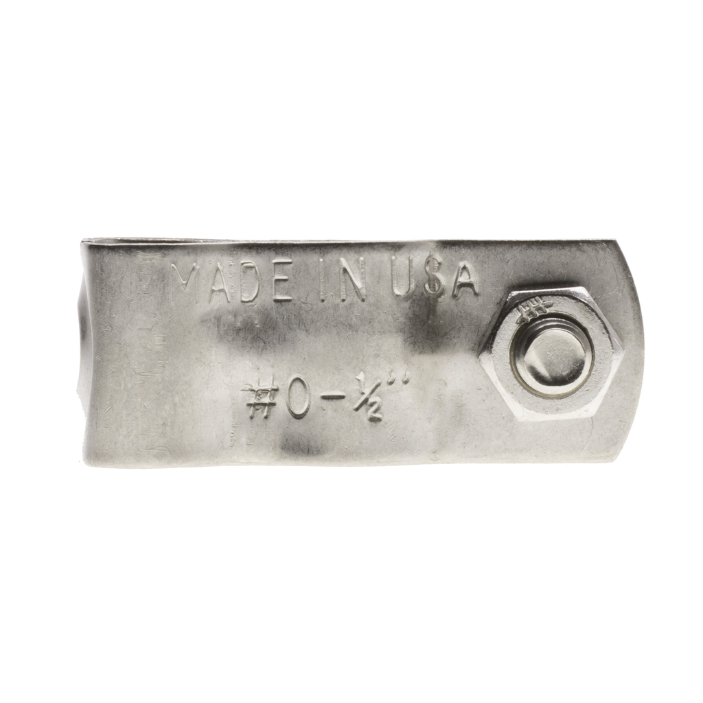 #0 Conduit Hanger with Nut and Bolt, Stainless Steel