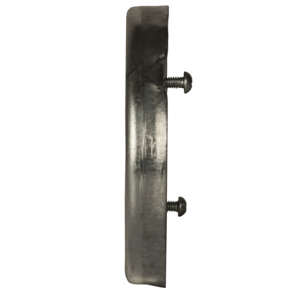 4 in. Round Ceiling Pan, Drawn, 1/2 in. Deep, Five 1/2 in. KO