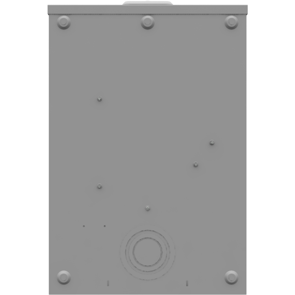 5 Term Ringless Small Closing Plate Quadplex Grnd Lever Bypass 7-8" Lock Ground w/Bracket