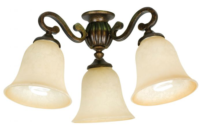 3 Light Universal Fan Light Kit - LK50-PR-LED