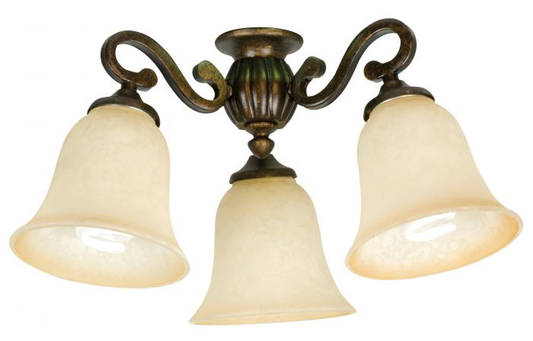 3 Light Universal Fan Light Kit - LK50-PR-LED