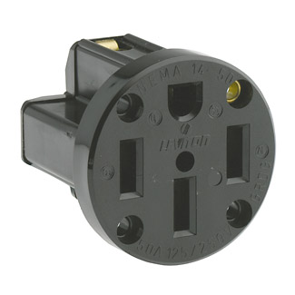 50 Amp Flush Mount Outlet/Receptacle