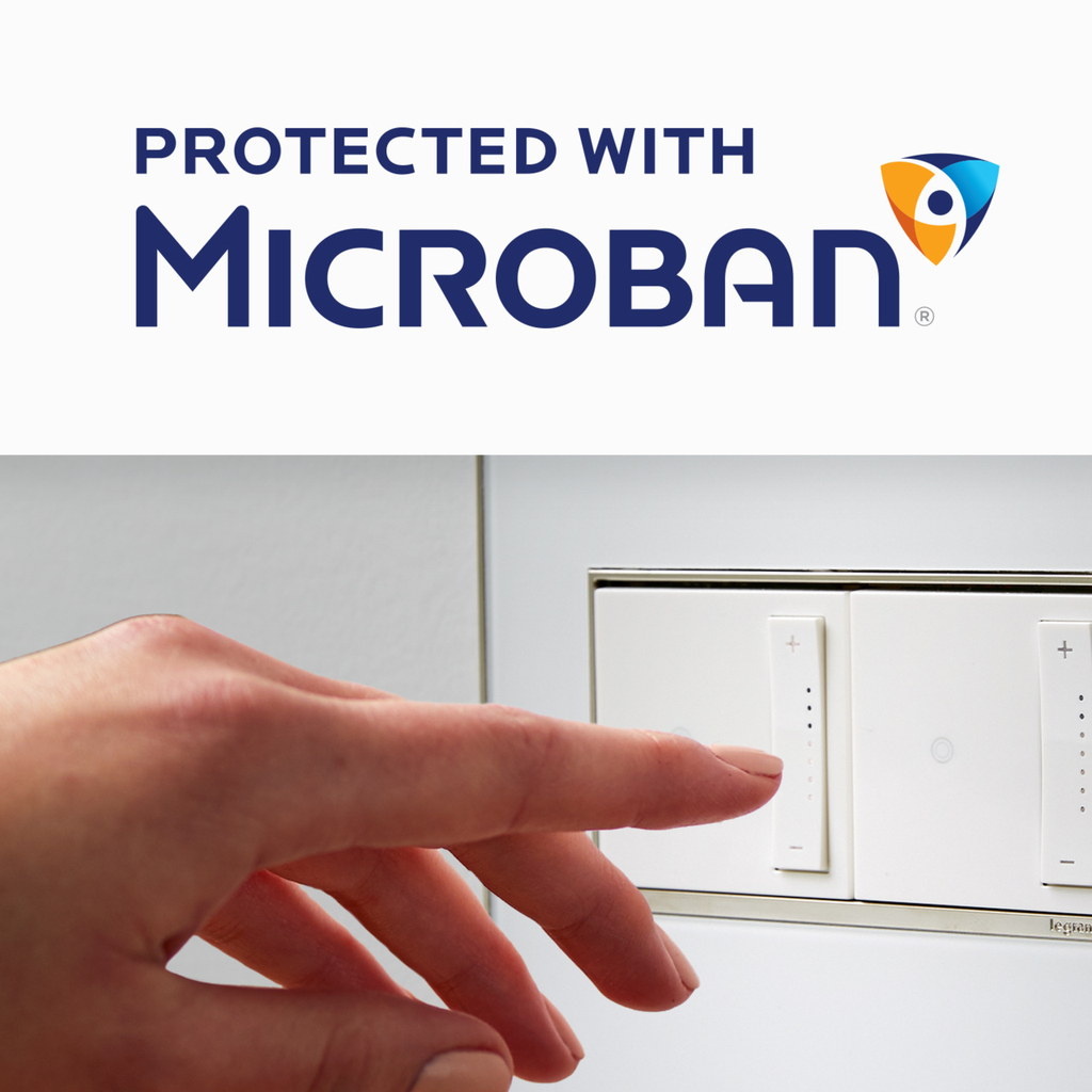 adorne® 15A Paddle Switch, White, with Microban®