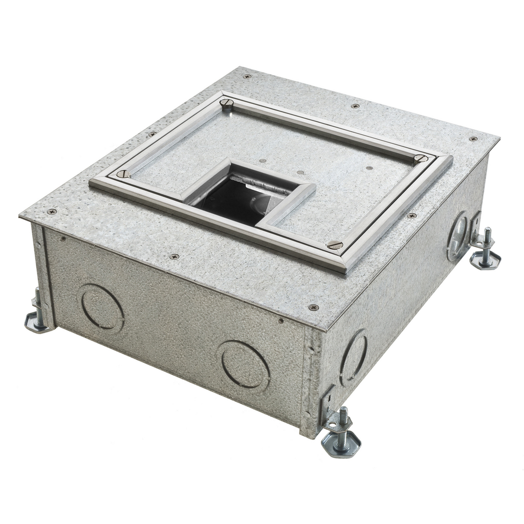 7-Gang CFB Box for Rectangular Cover, 4.08" Minumum Depth of Pour