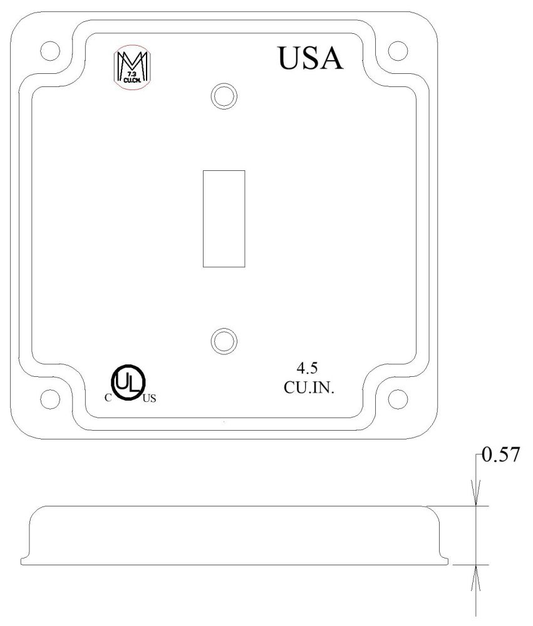 11401, Electrical Box Cover