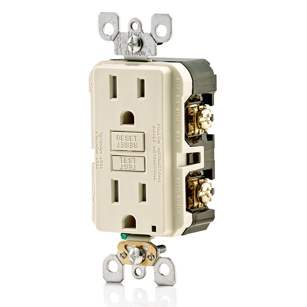 15 Amp SmartlockPro® GFCI Receptacle/Outlet
