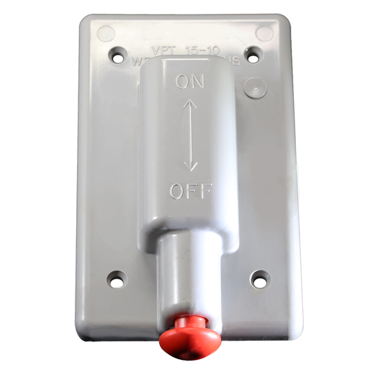 1-Gang Weatherproof Plunger Switch Cover