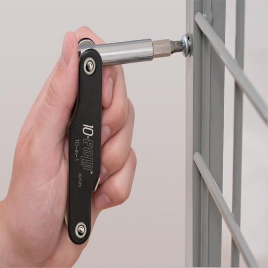 10-in-1 10 Fold Screwdriver / Nut Driver