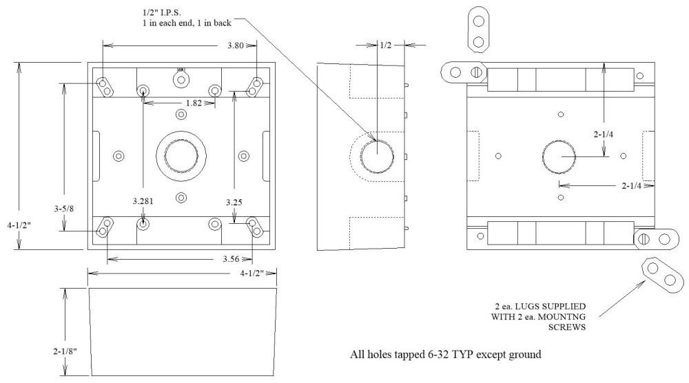 30233, Weatherproof Outlet Box