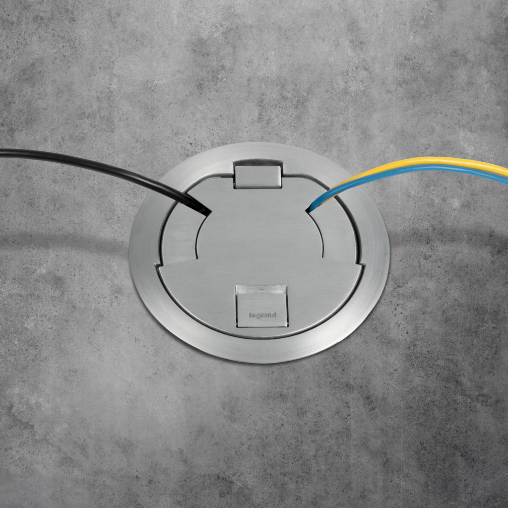 6IN UNWIRED SURF STYLE ASSEMBLY AA BRUSHED ALUMINUM