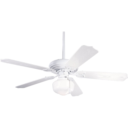 AirPro 52" 5-Blade Indoor/outdoor ceiling fan in White