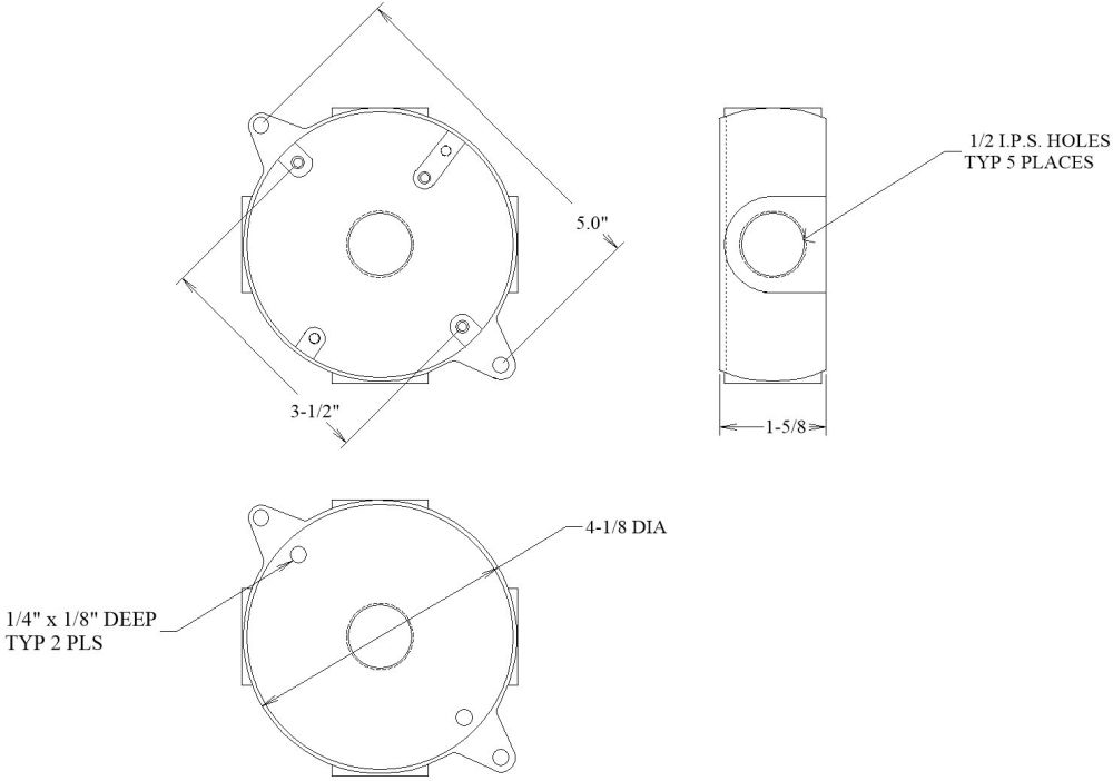 30316Z, Weatherproof Outlet Box