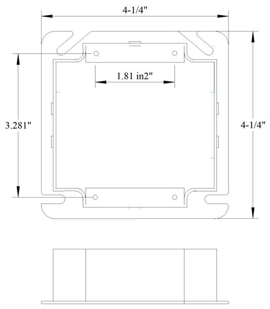 11275, Square Box Cover